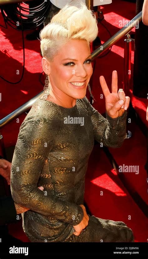 Pink Aka Alecia Moore 2012 Mtv Video Music Awards Held At The Staples