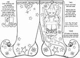 Elf Stocking Coloring Christmas Phee Gift Crafts Cane Goodies Enough Strong Candy Lot But Pheemcfaddell sketch template