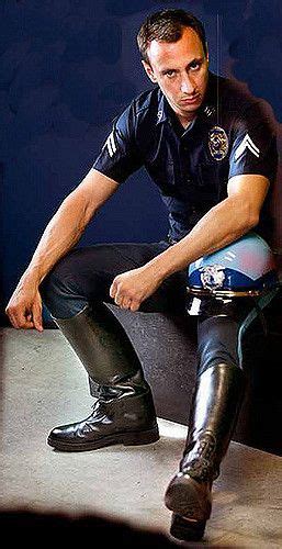 Police Hgghhh Men In Uniform Hot Cops Leather Pants