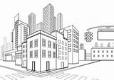 Perspective City Illustrator Grid Adobe Tool Using Lineart Step Details Add sketch template