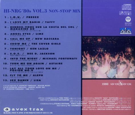 Retro Disco Hi Nrg Hi Nrg 80s Vol 3 Super Eurobeat Presents