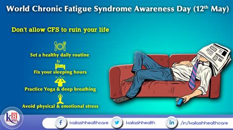 World Chronic Fatigue Syndrome Awareness Day 12th May