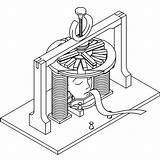 Generator Dynamo Drawing Electric Getdrawings sketch template