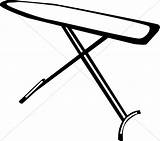 Ironing Board Clipart Line Drawn Silhouette Football Clipground Sharefaith sketch template