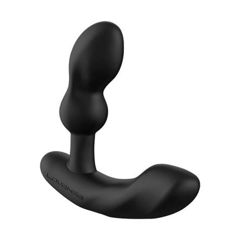Lovense Edge 2 Flexible Prostate Massager Black Sex Toys At Adult