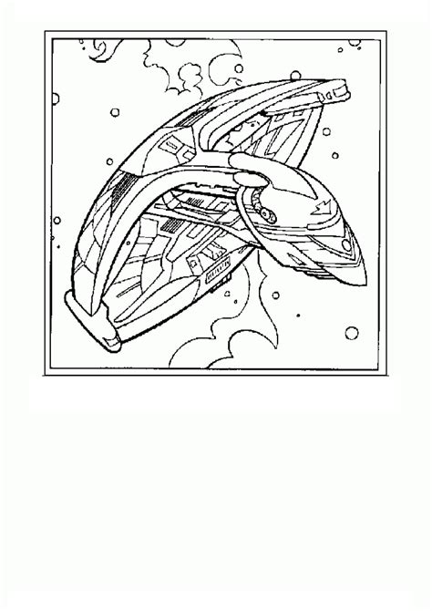 coloring page star trek coloring pages