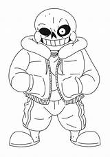 Sans Pages Coloring Undertale Evil Printable Kids Game Visit Categories Coloringonly sketch template