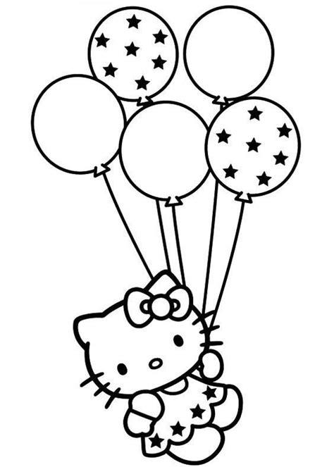 kitty birthday coloring pages  coloring pages  kids vrogue