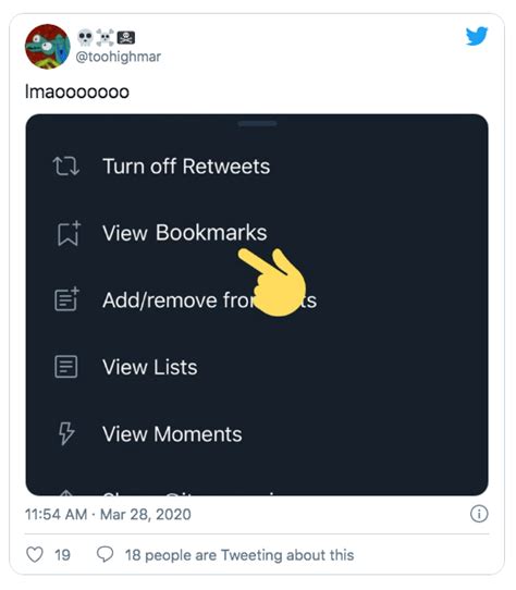 bookmarks twitter