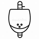 Urinal Gograph sketch template