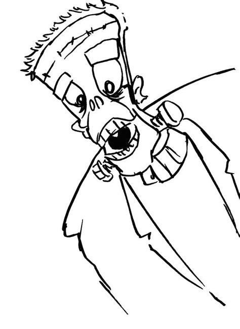 frankenstein coloring pages  halloween  printable coloring pages