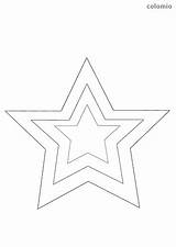 Star Coloring Stars Pair Sheets sketch template