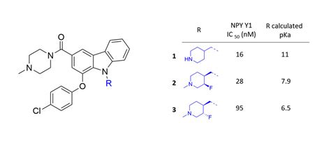 pka tuned amines spirochem tailor  molecules