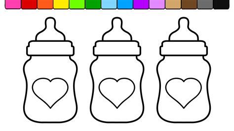 water bottle coloring page    clipartmag