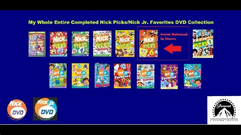 nick jr dvd collection nick jr favorites dvd collection youtube