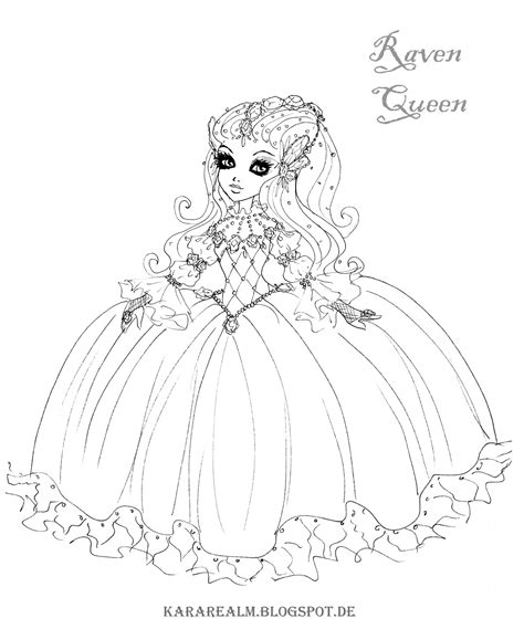 high raven queen coloring pages  getcoloringscom