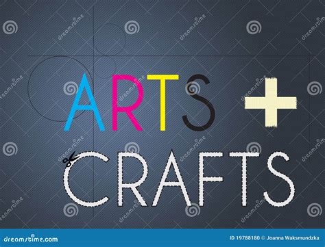 arts  crafts stock photo image