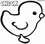 Chick Coloring Pages Print Colorings sketch template