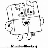 Numberblocks Xcolorings 800px sketch template