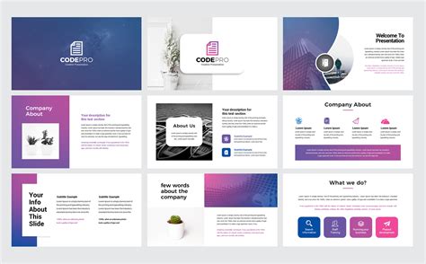 creative business  powerpoint template
