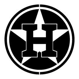 mlb houston astros logo stencil stencil logo logo geometric