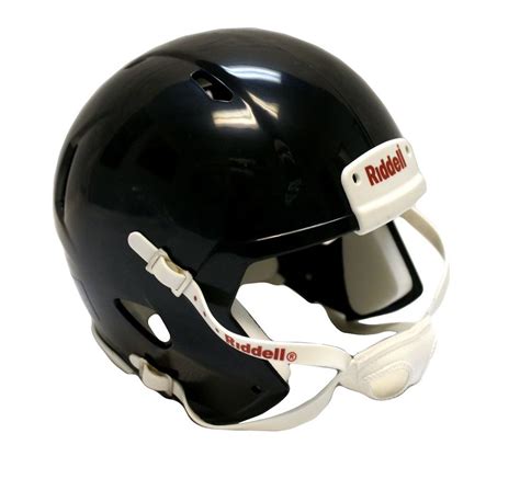 riddell speed blank mini football helmet shell black swit sports