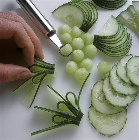 cucumber garnishes license images  stockfood