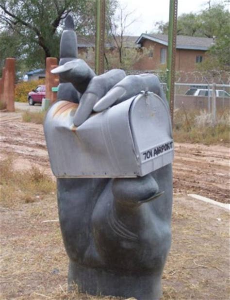 weirdest mailboxes youll    pics