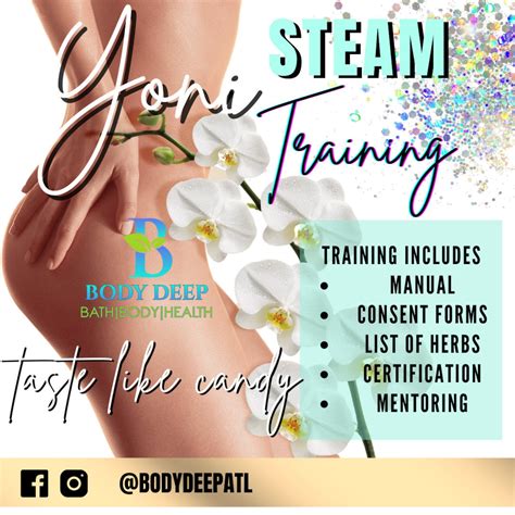 yoni steam training certification yoni steam class   etsy