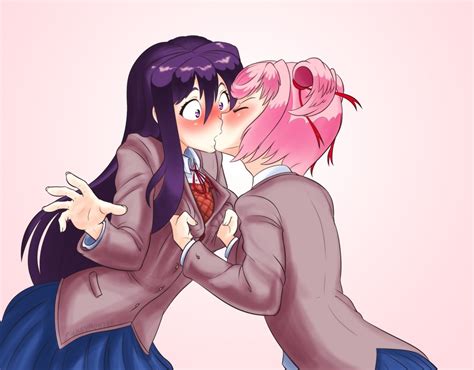natsuki being a little more assertive in what she wants ddlc