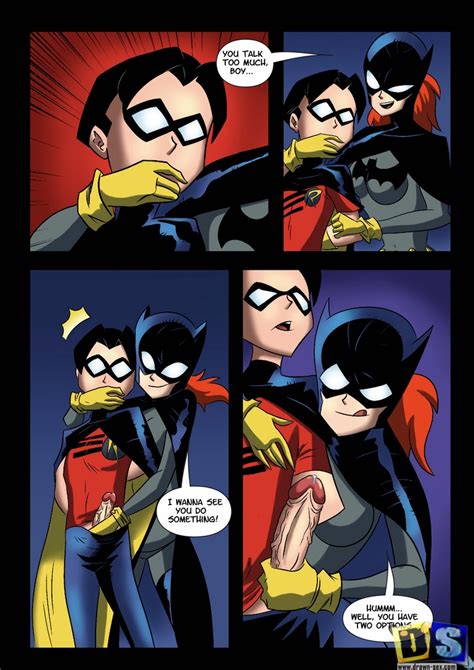 robin and batgirl hentai comics