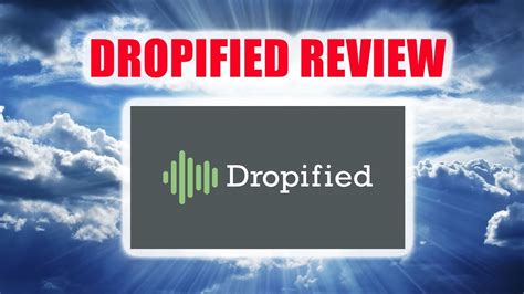 dropified review   worth  youtube