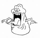 Ghostbusters Slimer Ghost Busters Malvorlagen Getdrawings Dmitry Kagat Puft sketch template