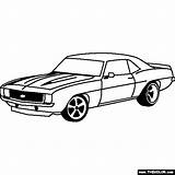 Camaros Pojazdy Chevelle Thecolor sketch template
