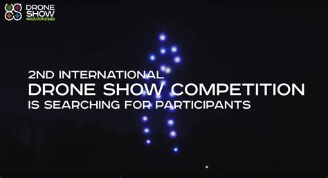entries open   international drone show competition dronedj