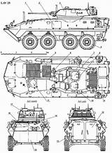 Lav Armored Armoured Humvee Drawingdatabase Canadian Blueprints Patton sketch template