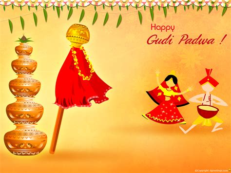Gudi Padwa New Year Digital Hd Photos