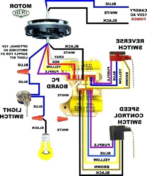 ceiling fan  wire switch diagram