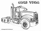 Coloring Truck Pages Kenworth Trucks Wheeler Tow Drawing Semi Printable Big Mater Cliparts Clipart Print Cartoon Ford Finest Cars Color sketch template