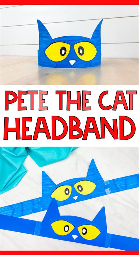 pete  cat craft template