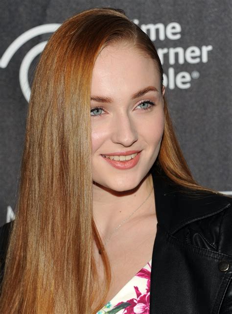 Sophie Turner Red Hair Sansa Stark Hair Colour