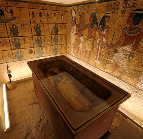 grab des pharao tutanchamun erstrahlt in neuem glanz welt