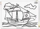 Columbus Christopher Coloring Ships Pages Printable Print Ship Color Maria Santa Getcolorings Realistic Pdf Getdrawings Comments Colorings sketch template