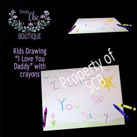 life marketplace  love  daddy drawing  crayons