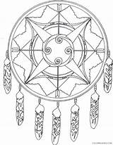 Coloring Pages Native American Coloring4free Southwestern sketch template
