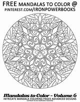 Coloring Pages Mandala Intricate Use Commercial Sheets Mandalas Colouring Choose Board sketch template