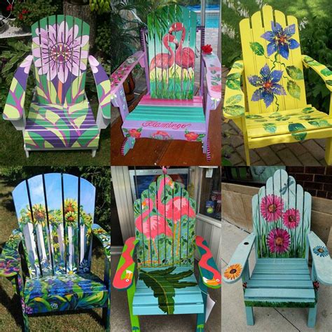 painted chair ideas   add  splash  color   space