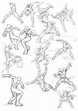 Drawing Posture Martial Poses Arts Draw Drawings Getdrawings sketch template