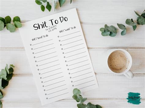 printable shit     list funny   list daily list instant