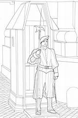 Coloring Swiss Guard Categories sketch template